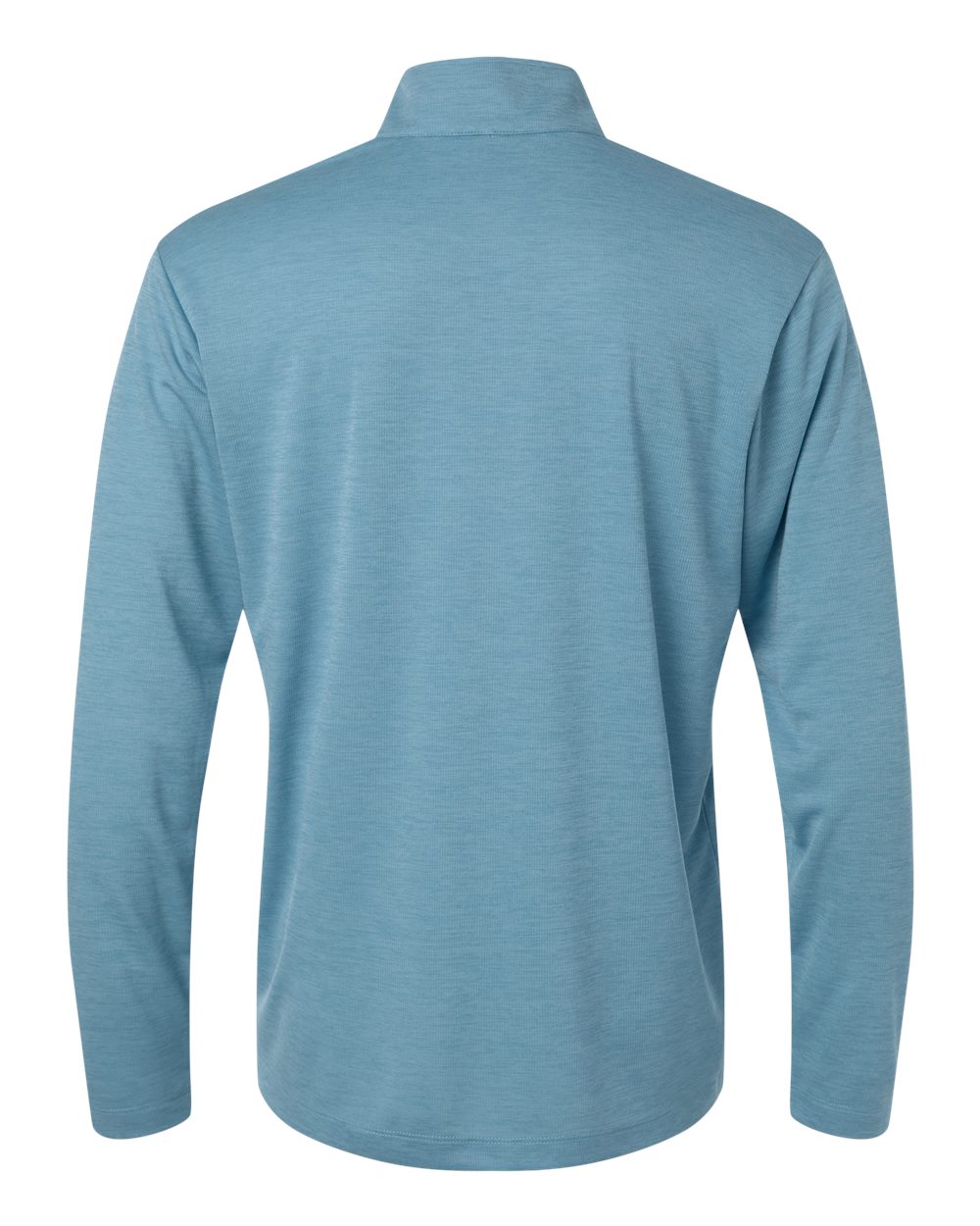 Allpro 4hm700 Performance Mélange Quarter-zip Pullover - Cloud Blue Melange