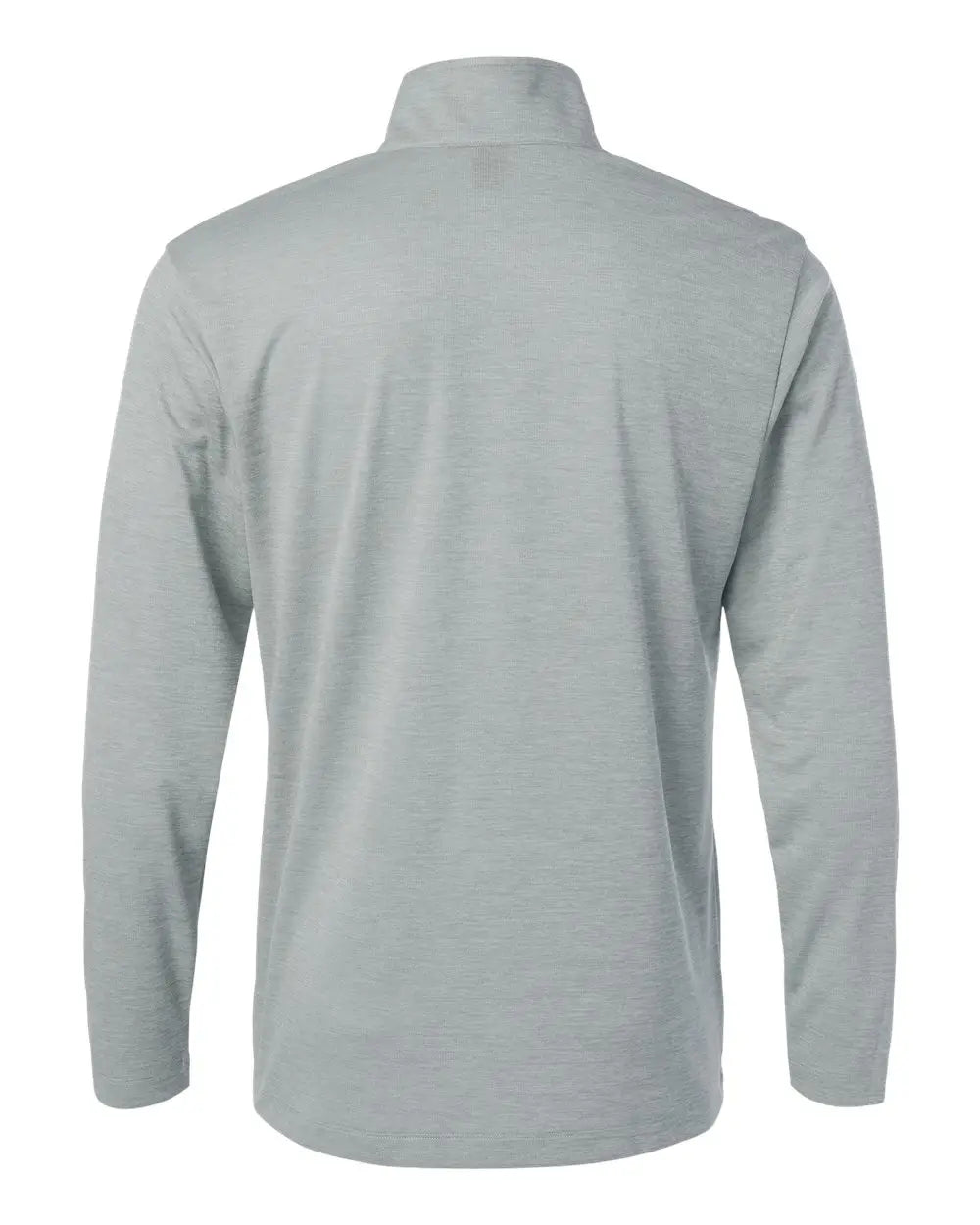 Allpro 4hm700 Performance Mélange Quarter-zip Pullover - Silver Melange