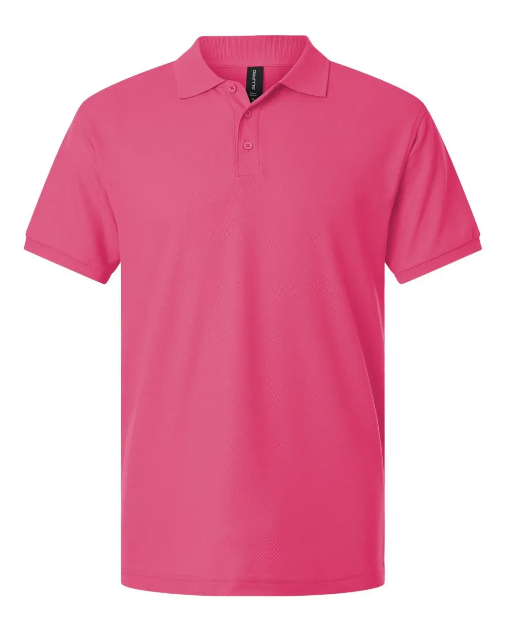 Allpro 62800 Pique Polo - Bright Pink - Adult Xs
