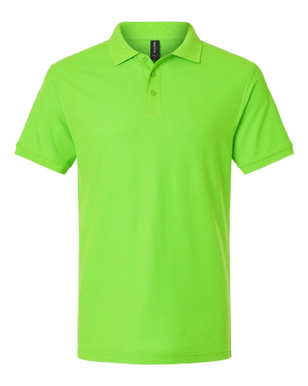 Allpro 62800 Pique Polo - Lime