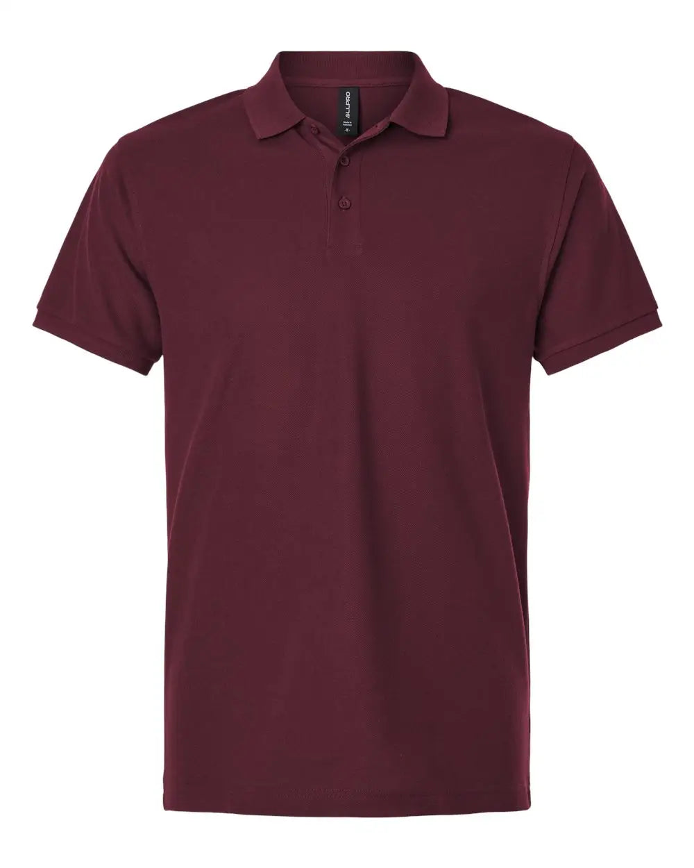 Allpro 62800 Pique Polo - Maroon