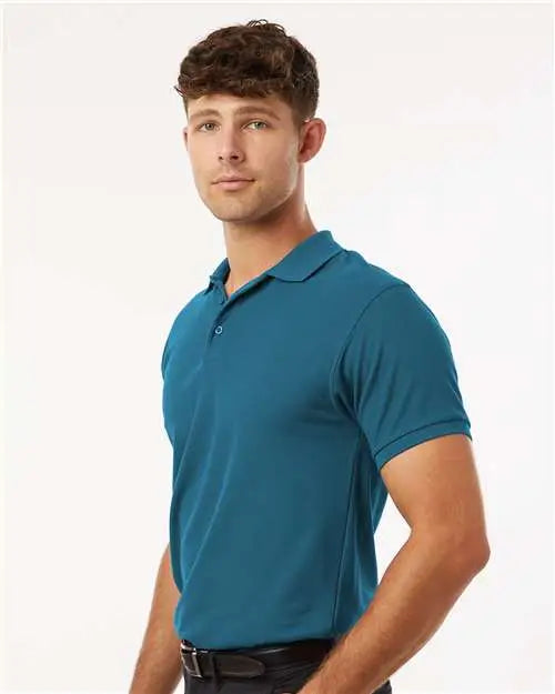 Allpro 62800 Pique Polo - Pacific Blue