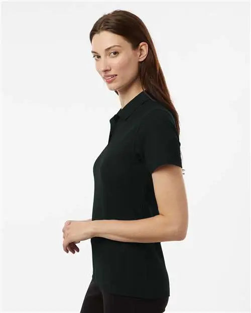 Allpro 62800l Women’s Pique Polo - Black