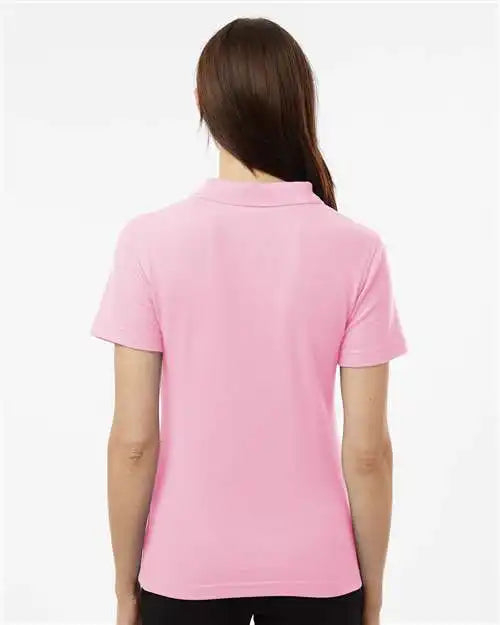 Allpro 62800l Women’s Pique Polo - Light Pink