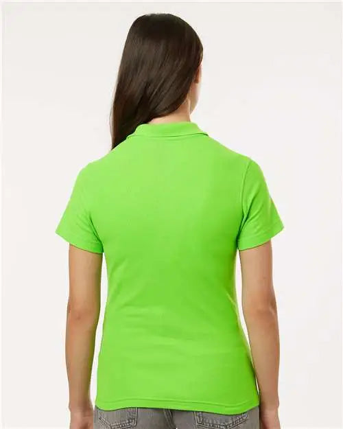 Allpro 62800l Women’s Pique Polo - Lime