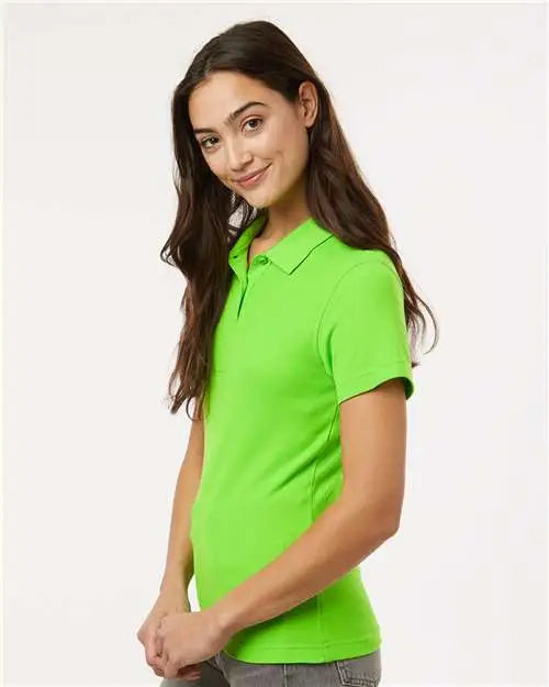 Allpro 62800l Women’s Pique Polo - Lime