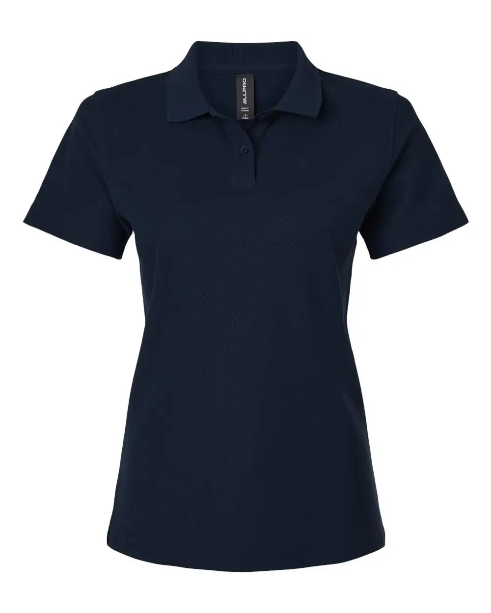 Allpro 62800l Women’s Pique Polo - Navy - Ladies s