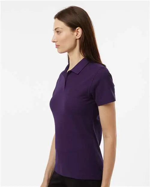 Allpro 62800l Women’s Pique Polo - Purple
