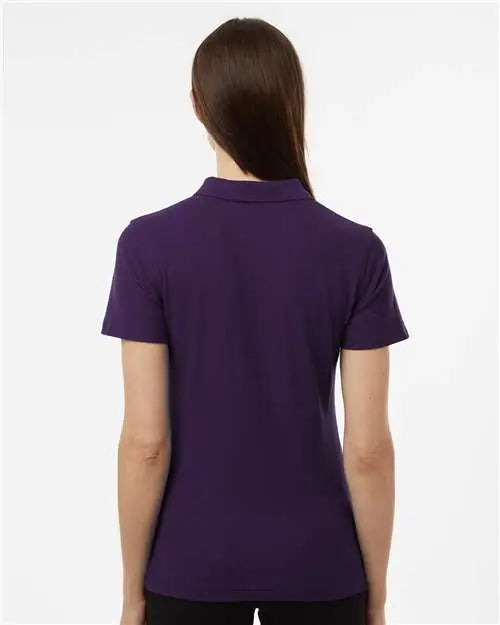 Allpro 62800l Women’s Pique Polo - Purple