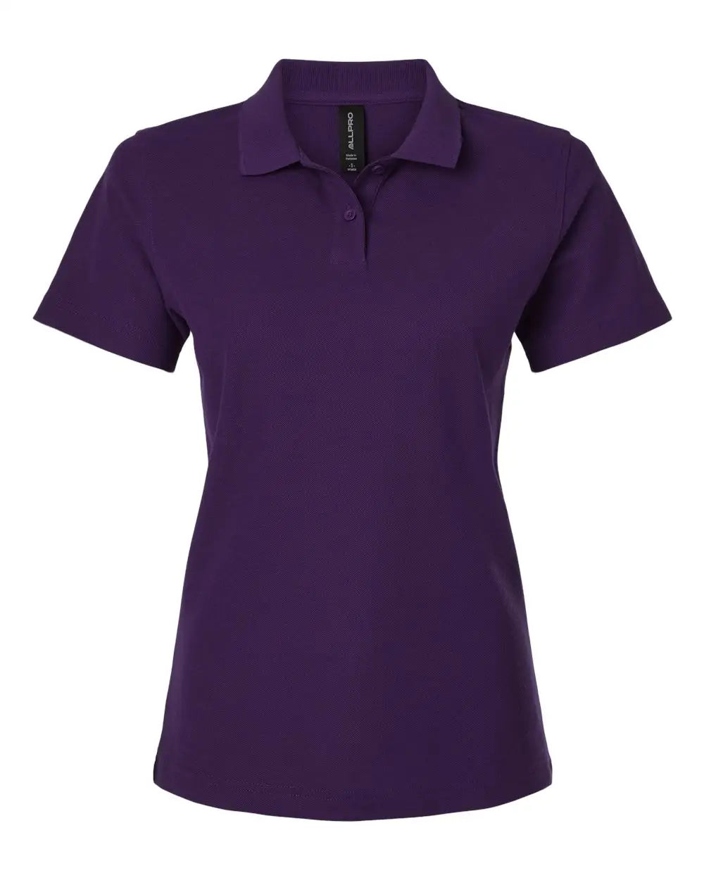 Allpro 62800l Women’s Pique Polo - Purple - Ladies s