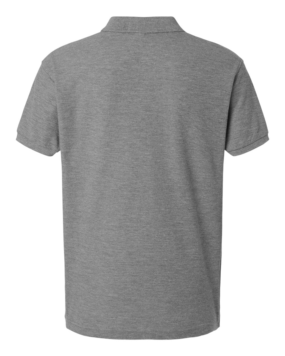 Allpro 62800t Men’s Tall Pique Polo - Heather Granite