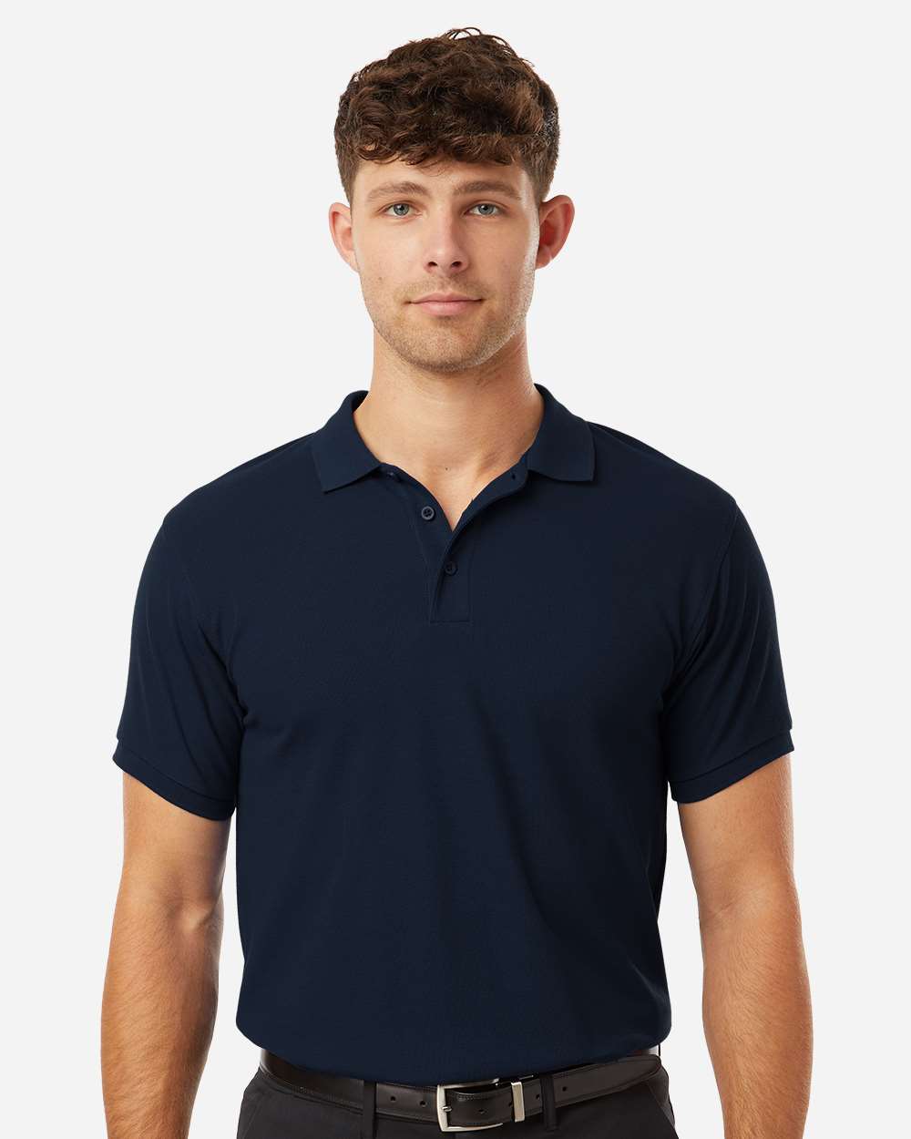 Allpro 62800t Men’s Tall Pique Polo - Navy