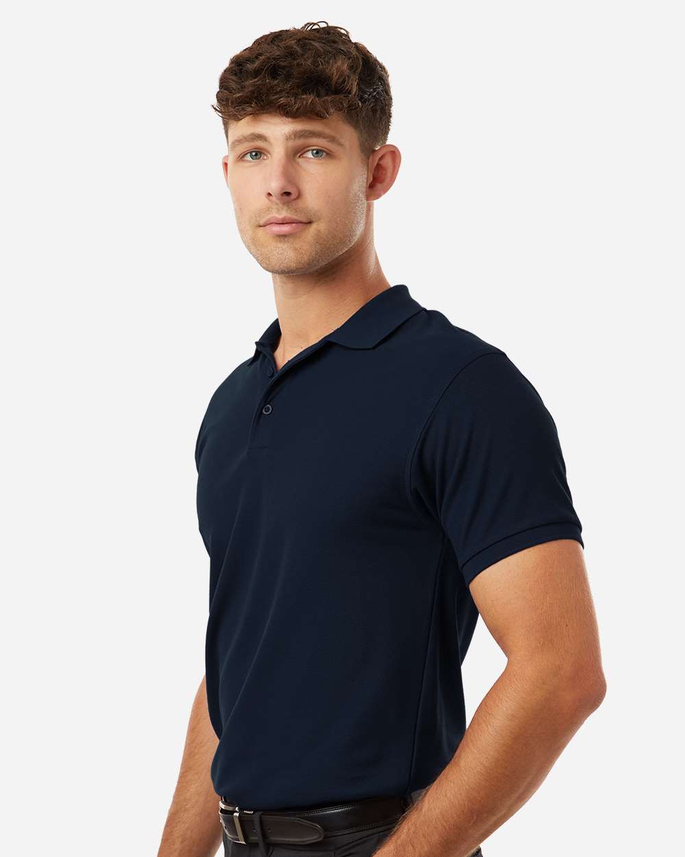Allpro 62800t Men’s Tall Pique Polo - Navy