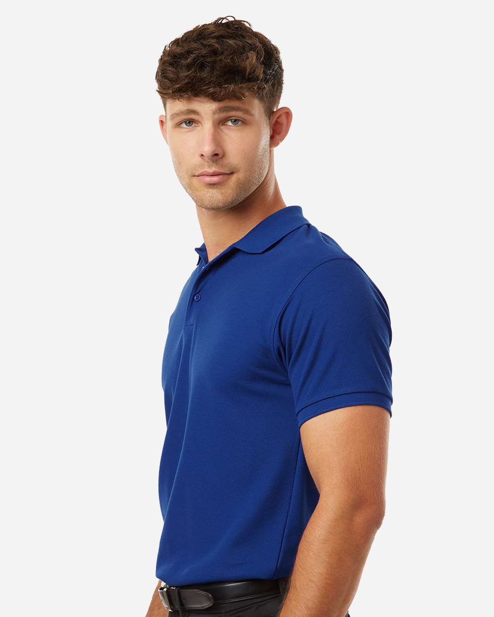 Allpro 62800t Men’s Tall Pique Polo - Royal