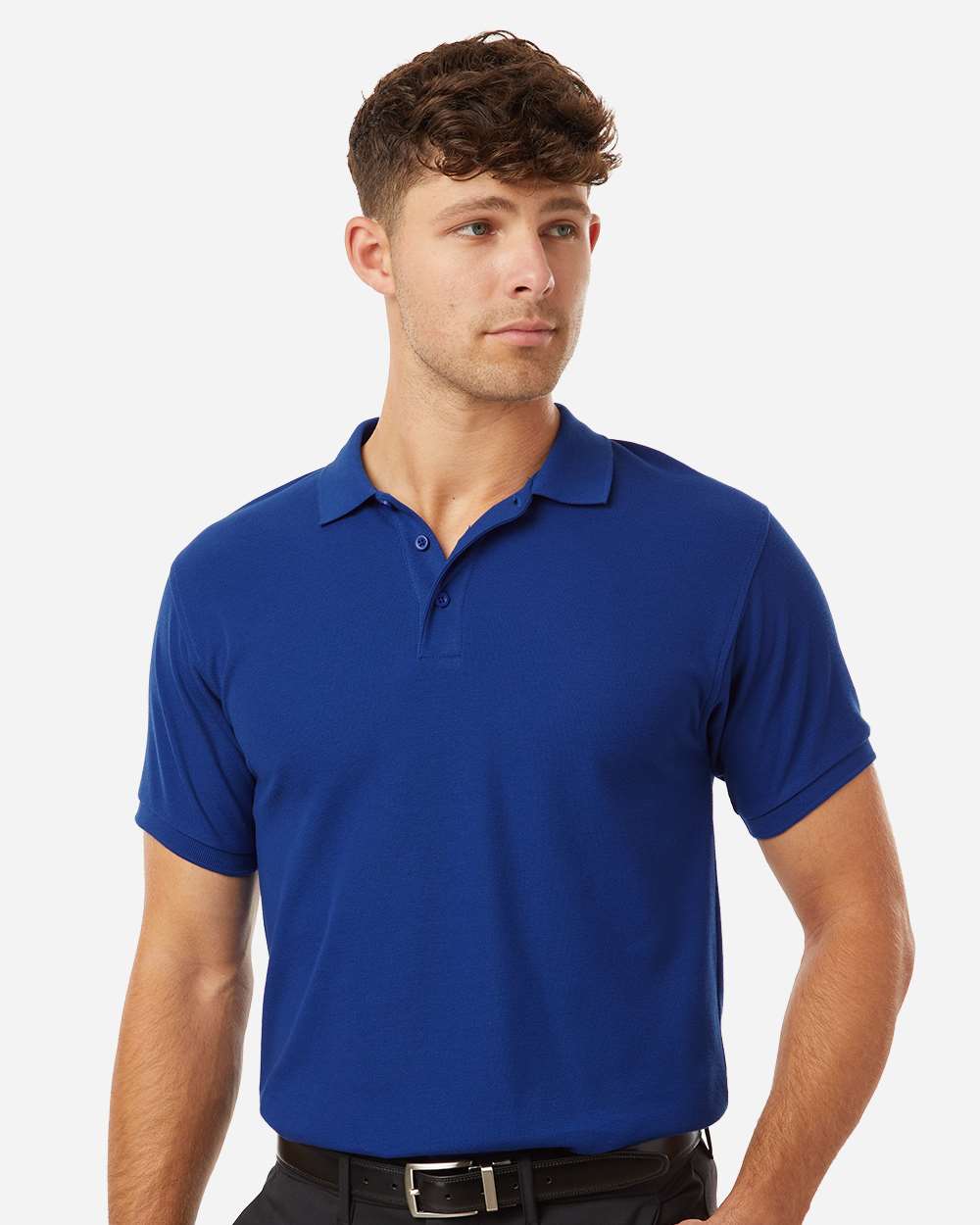 Allpro 62800t Men’s Tall Pique Polo - Royal