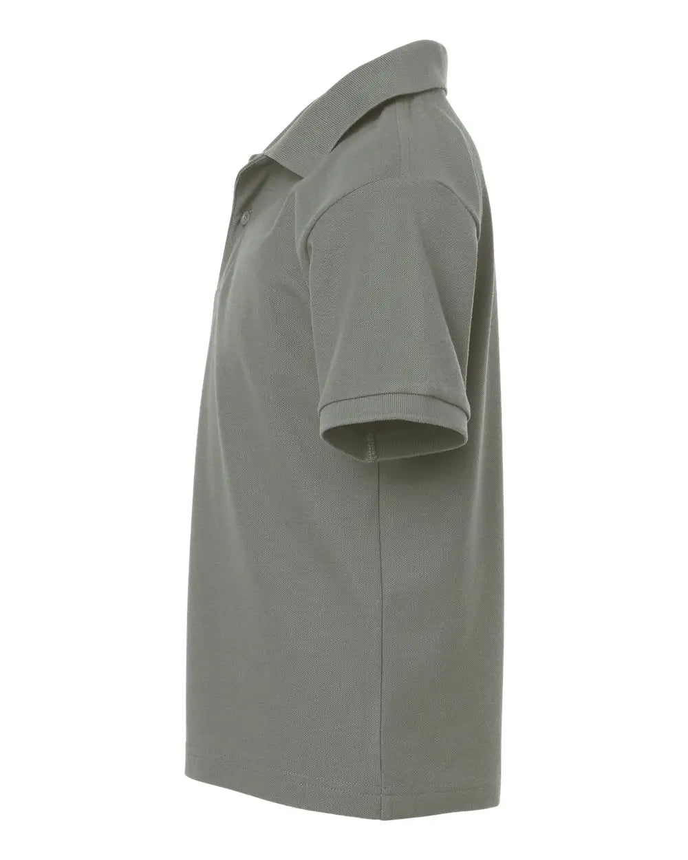 Allpro 62800y Youth Pique Polo - Graystone