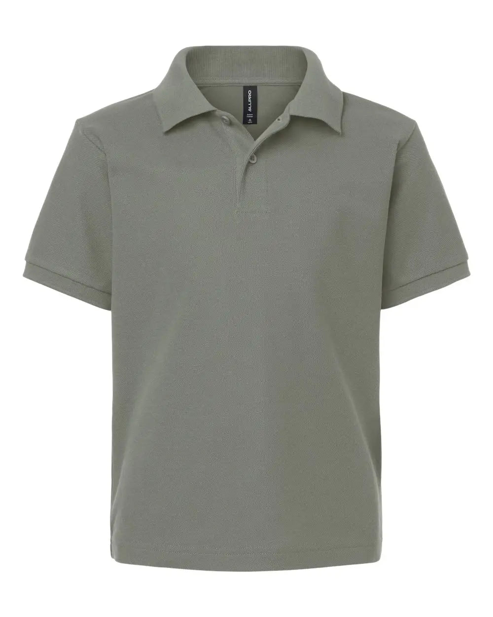 Allpro 62800y Youth Pique Polo - Graystone - Xs