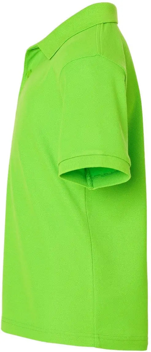 Allpro 62800y Youth Pique Polo - Lime