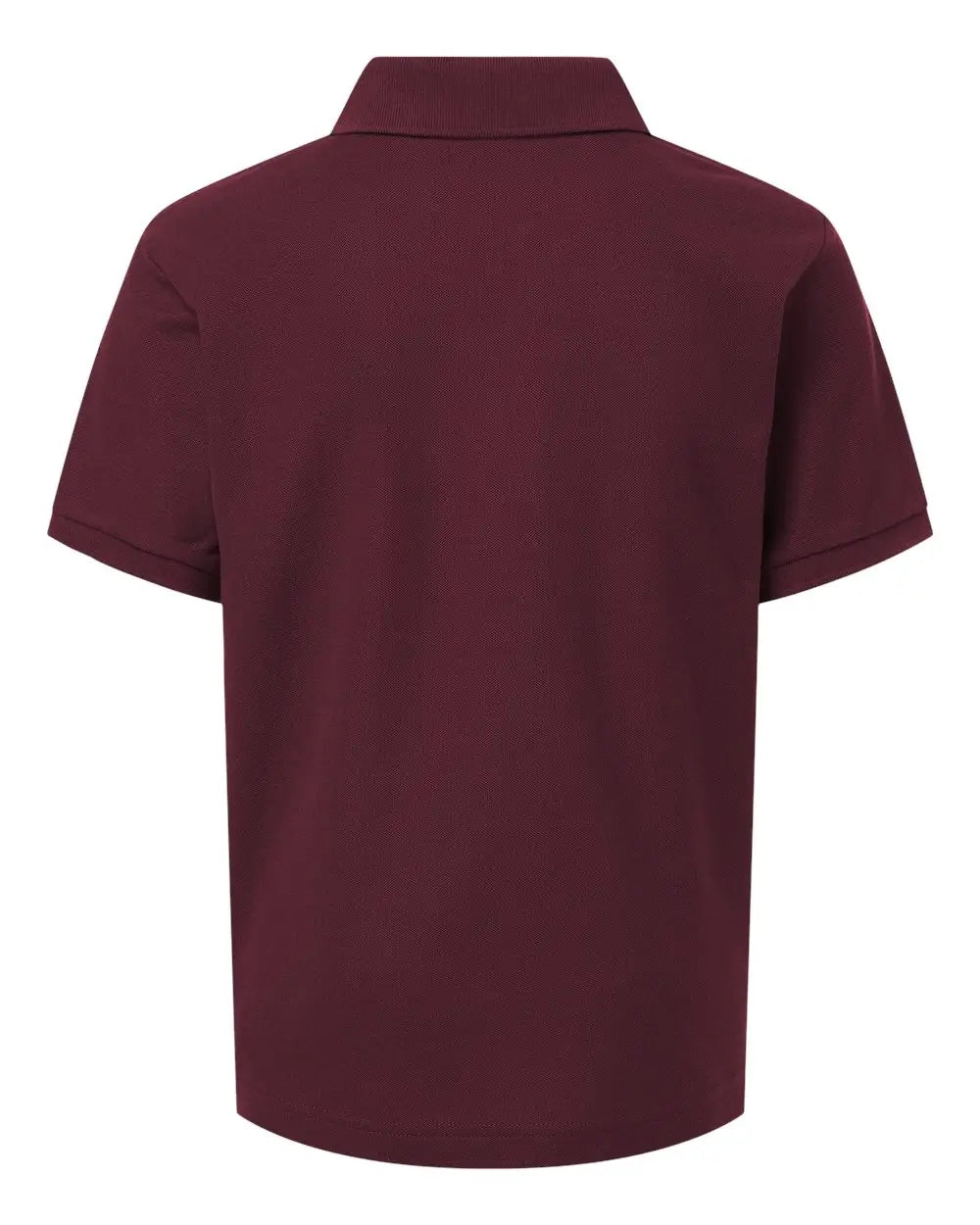 Allpro 62800y Youth Pique Polo - Maroon