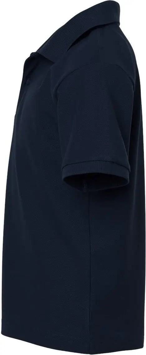 Allpro 62800y Youth Pique Polo - Navy