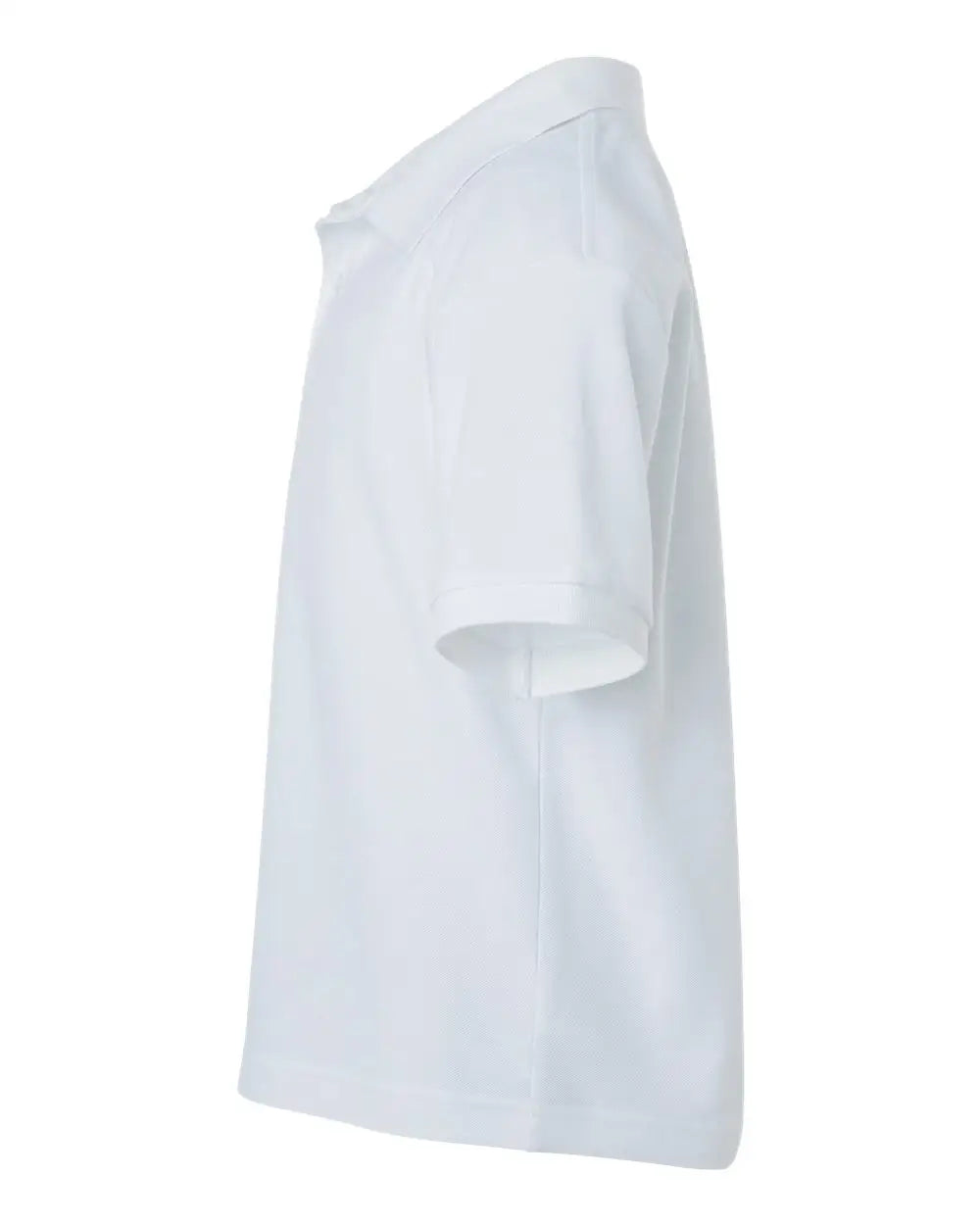 Allpro 62800y Youth Pique Polo - White