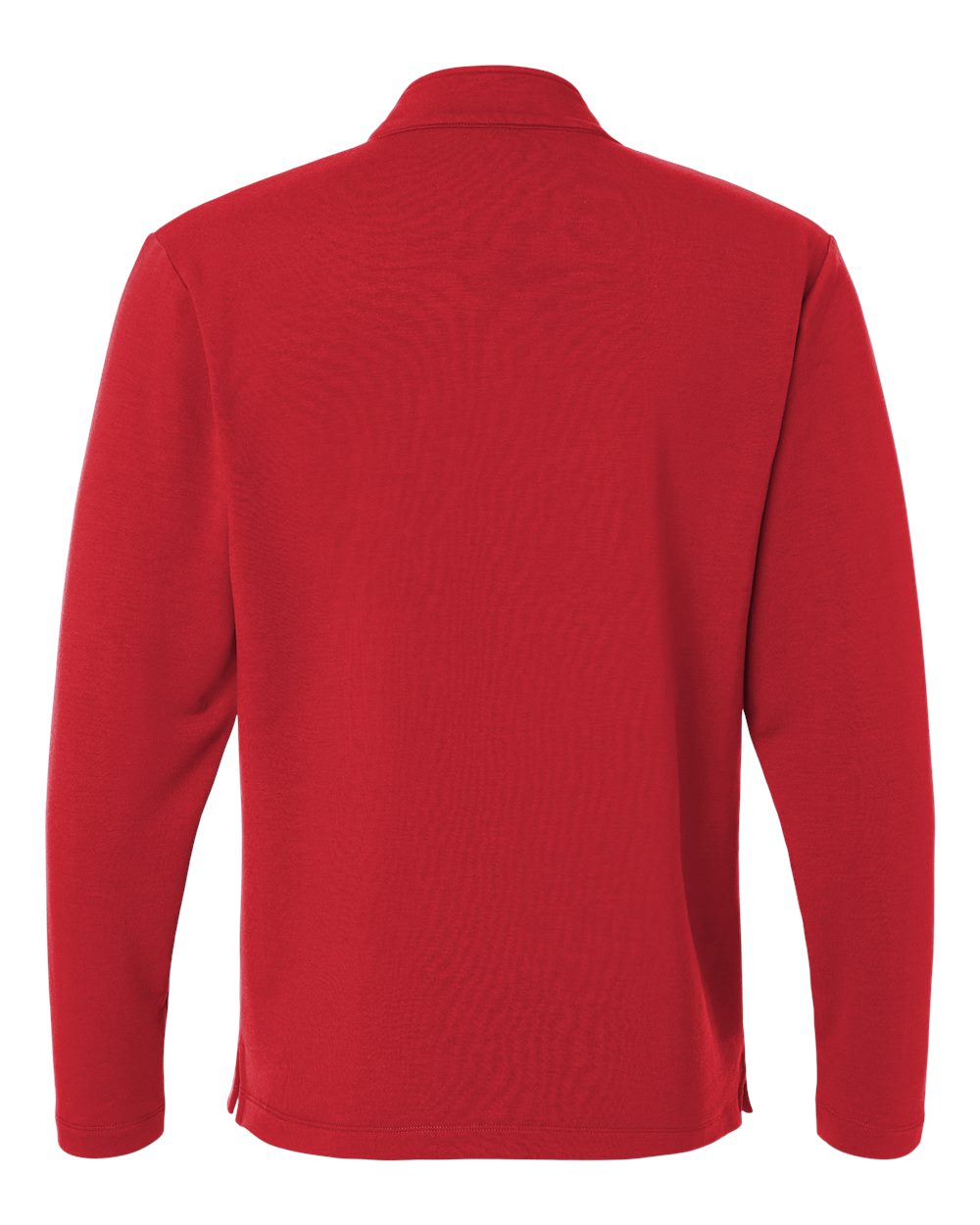 Allpro Stf870 Men’s Stretch Quarter-zip Fleece Pullover - Red
