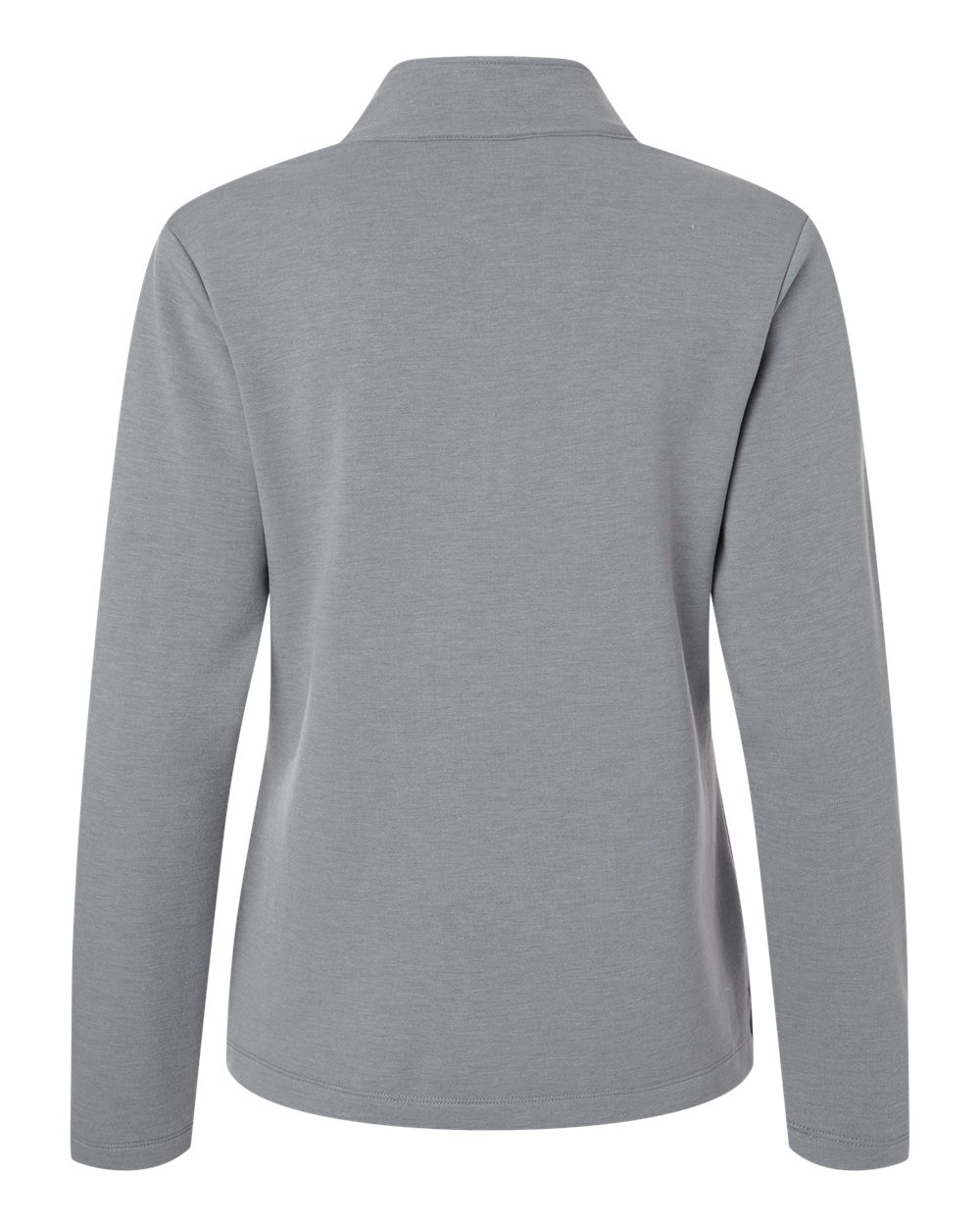 Allpro Stf870l Women’s Stretch Quarter-zip Fleece Pullover - Heather Steel