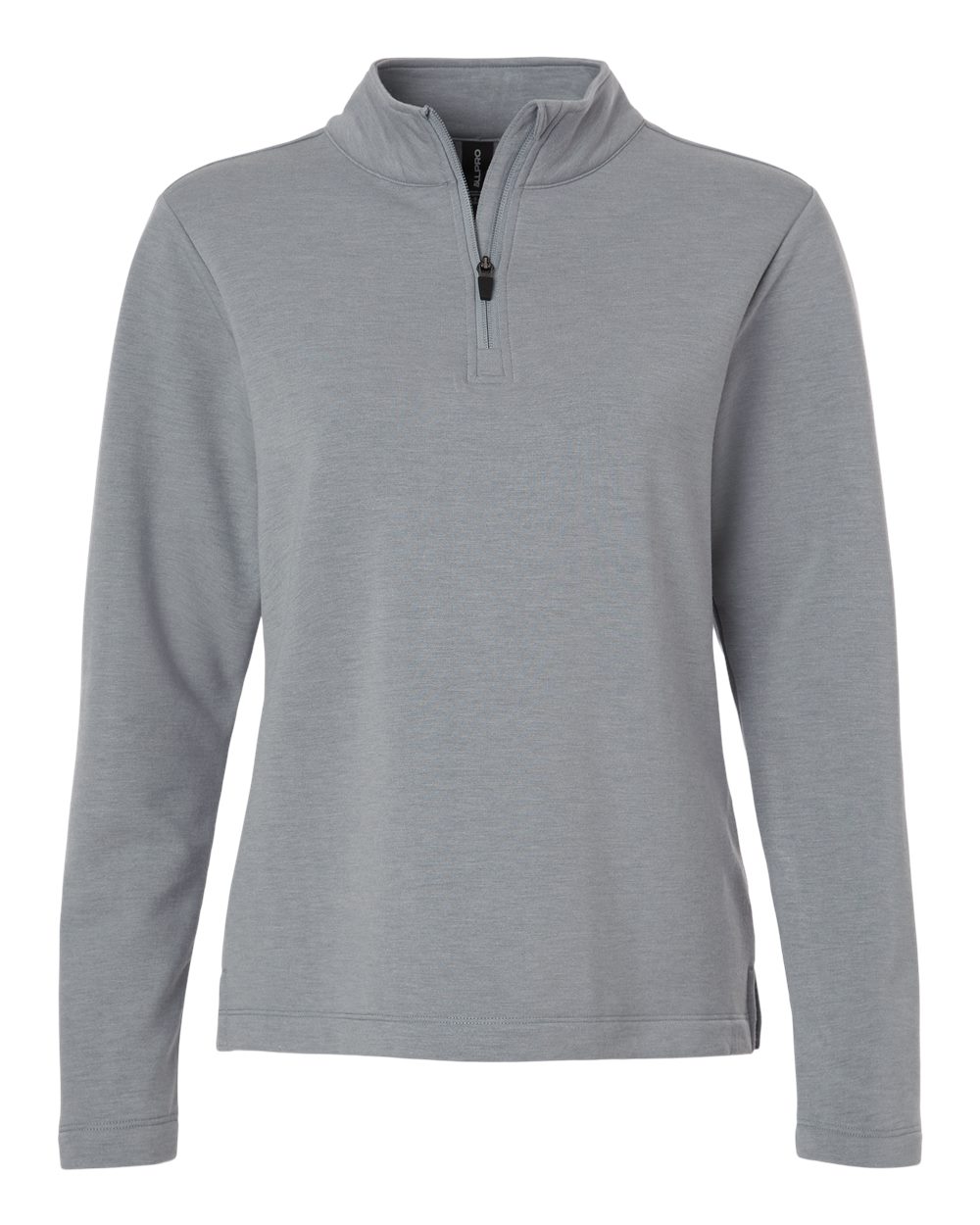 Allpro Stf870l Women’s Stretch Quarter-zip Fleece Pullover - Heather Steel
