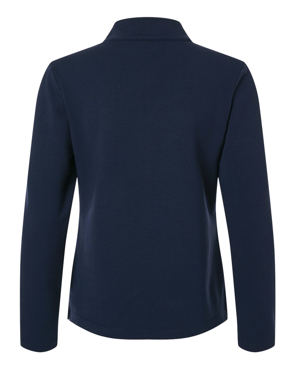 Allpro Stf870l Women’s Stretch Quarter-zip Fleece Pullover - Navy