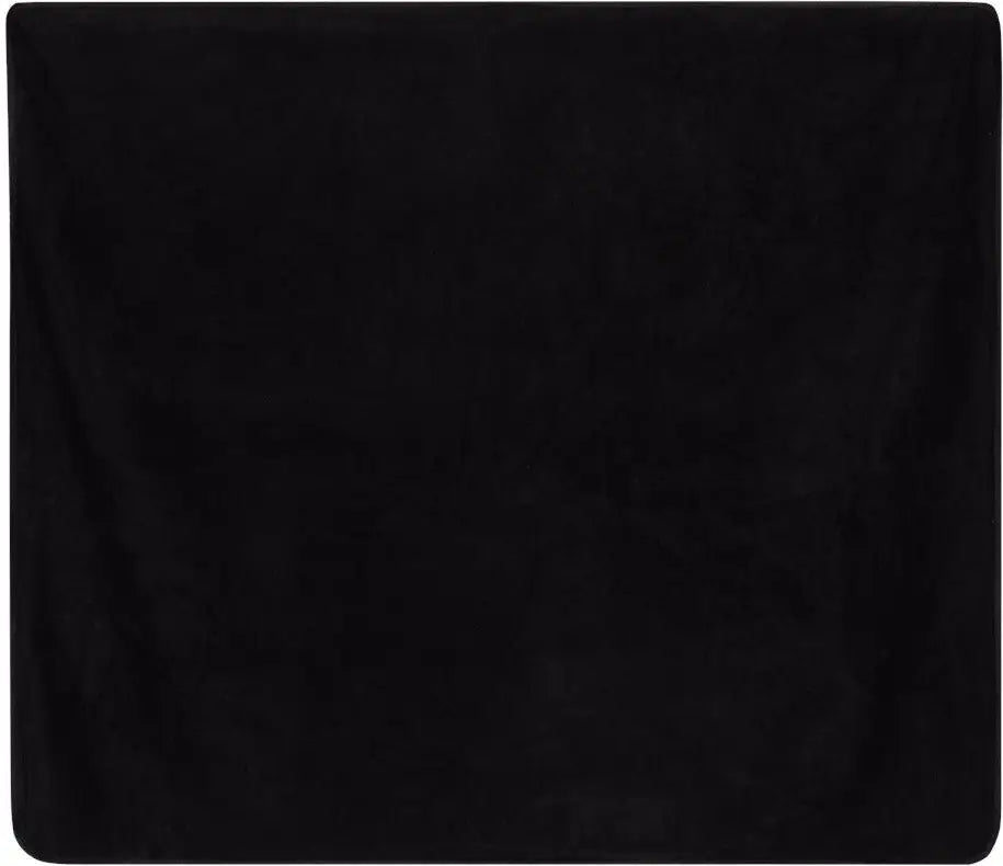 Alpine Fleece 8701l Polyester/nylon Picnic Blanket - 8701 - Black - one Size Fits Most