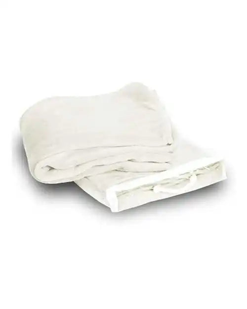 Alpine Fleece 8707 Micro Coral Blanket - Cream - Ivory / one Size Fits Most