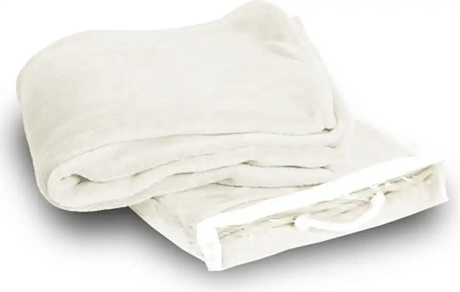 Alpine Fleece 8707 Micro Coral Blanket - Cream - Osfa