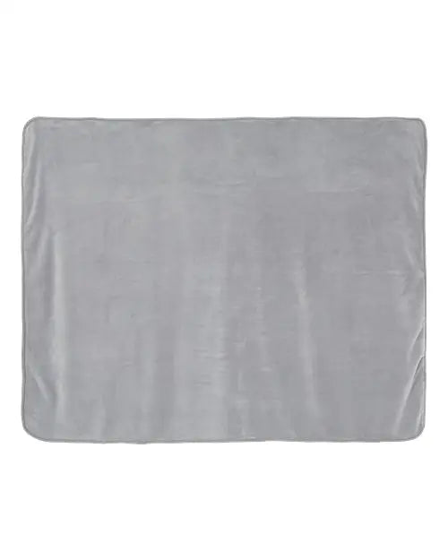Alpine Fleece 8707 Micro Coral Blanket - Grey - one Size Fits Most