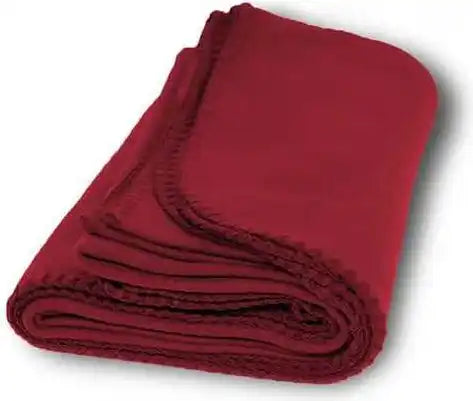 Alpine Fleece 8711 Value Blanket Burgundy Maroon / one Size Fits Most