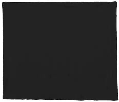Alpine Fleece 8712 Micro Mink Sherpa Blanket - Black - one Size Fits Most