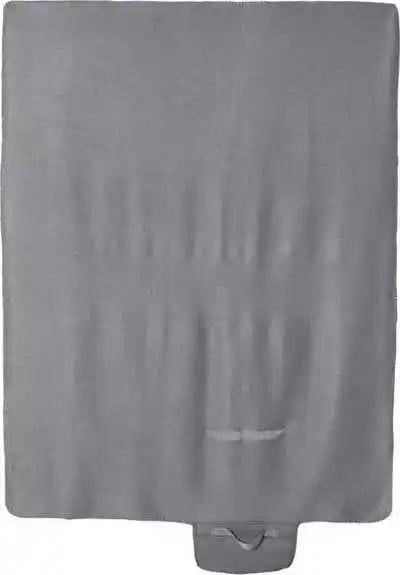 Alpine Fleece 8718 Roll Up Blanket Gray