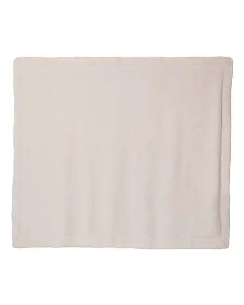Alpine Fleece 8726 Oversized Mink Sherpa Blanket - Camel - Brown / one Size Fits Most