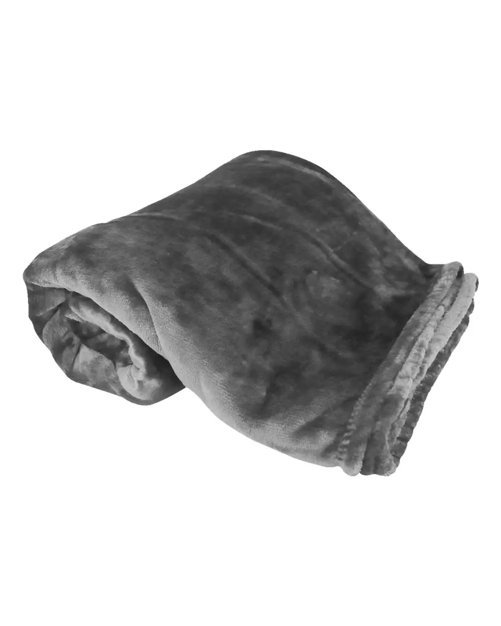 Alpine Fleece 8727 Oversized Mink Touch Luxury Blanket - Grey