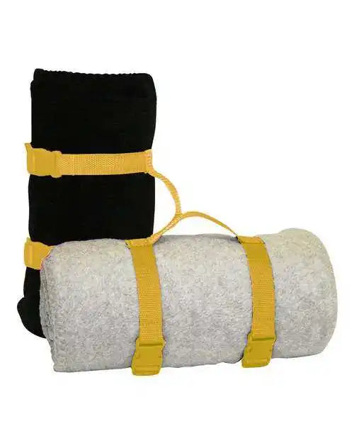 Alpine Fleece 8820 Blanket Strap - Bright Yellow - one Size Fits Most