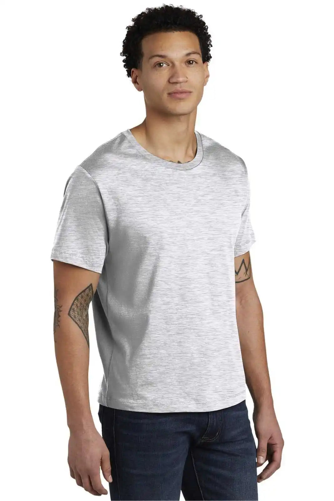 Alternative Aa1070 Go-to Tee - Light Heather Gray