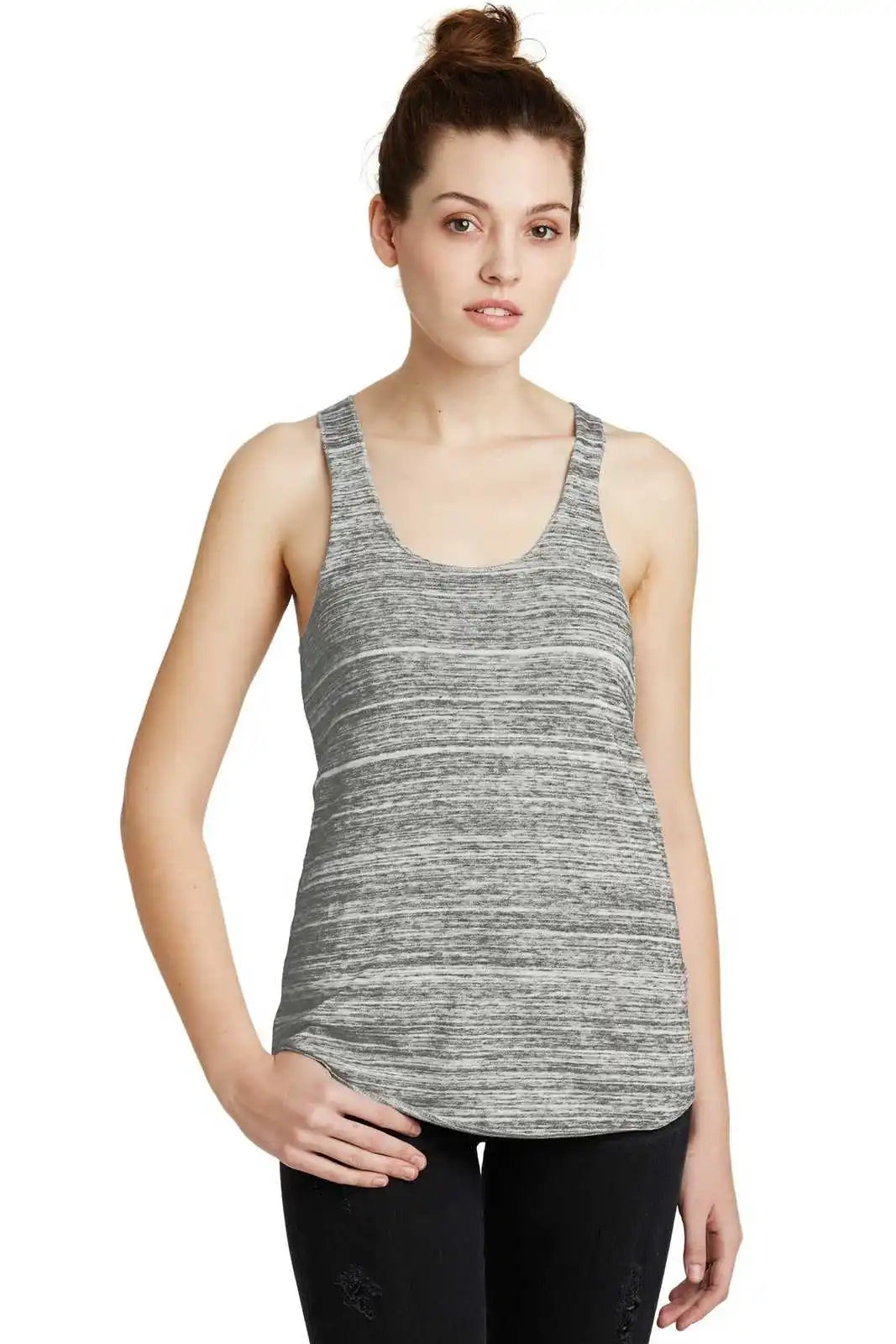 Alternative Aa1927 Discontinued Women’s Meegs Eco-jersey Racer Tank - Urban Gray
