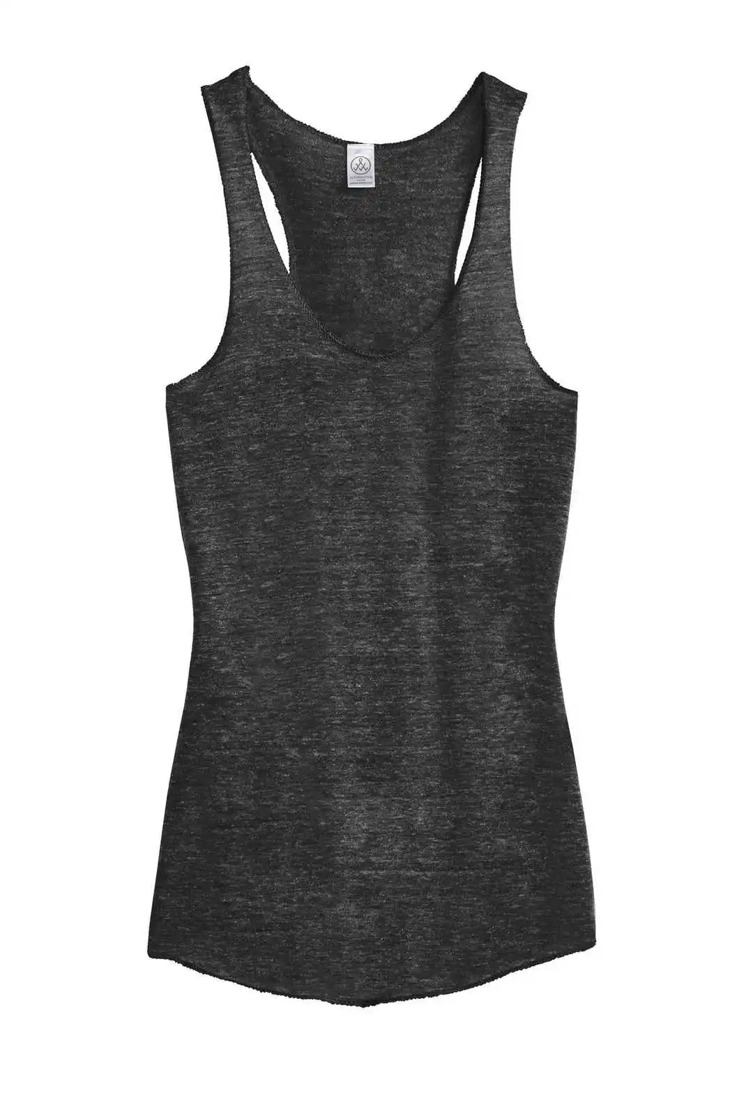 Alternative Aa1927 Discontinued Women’s Meegs Eco-jersey Racer Tank - Eco Black