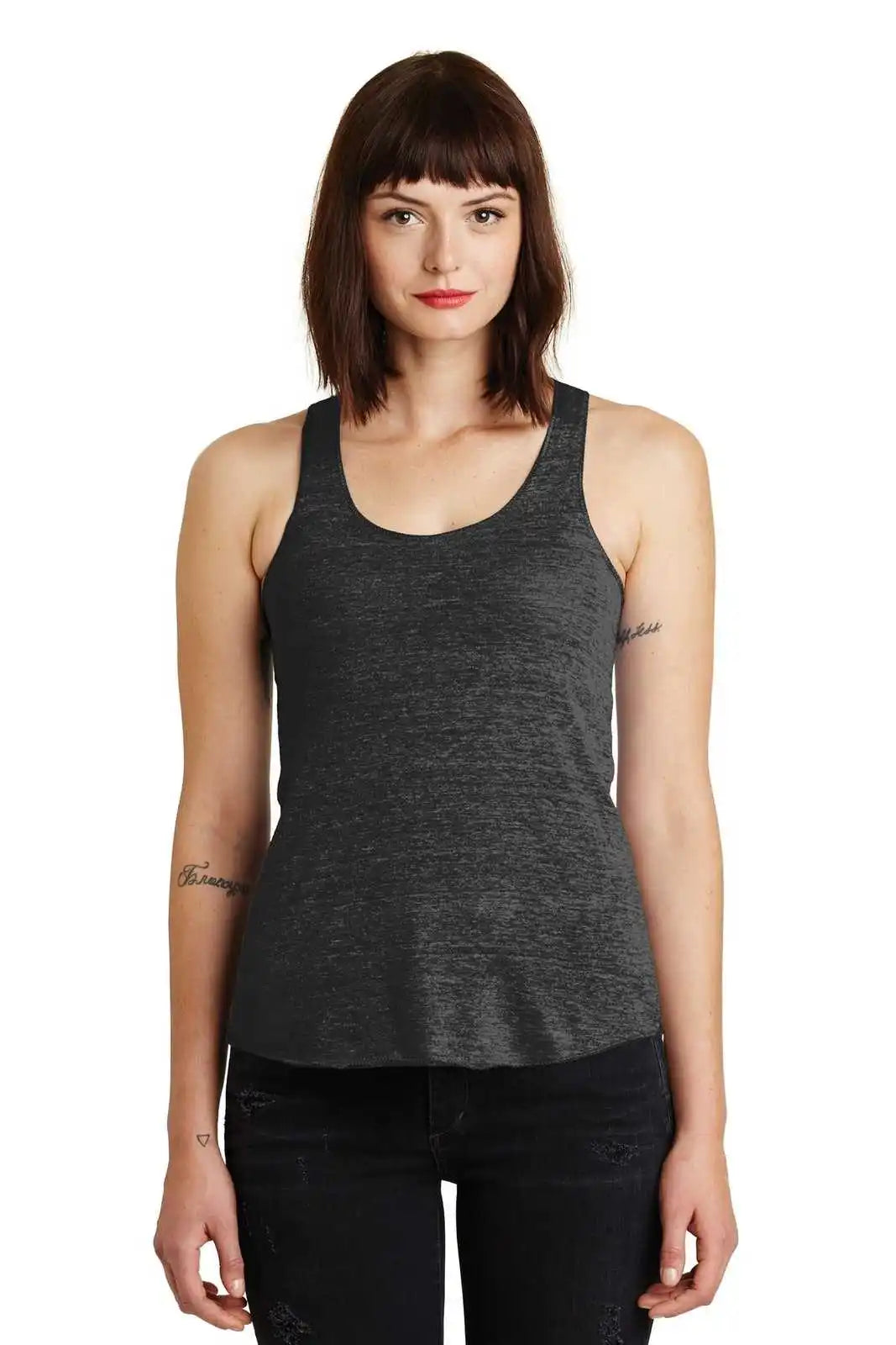 Alternative Aa1927 Discontinued Women’s Meegs Eco-jersey Racer Tank - Eco Black