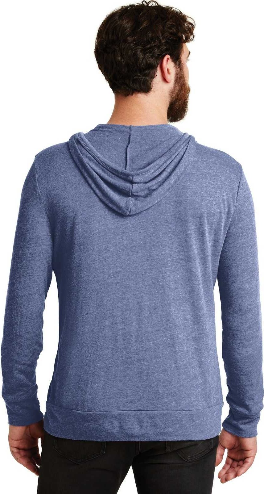 Alternative Aa1970 Eco-jersey Zip Hoodie - Eco Pacific Blue