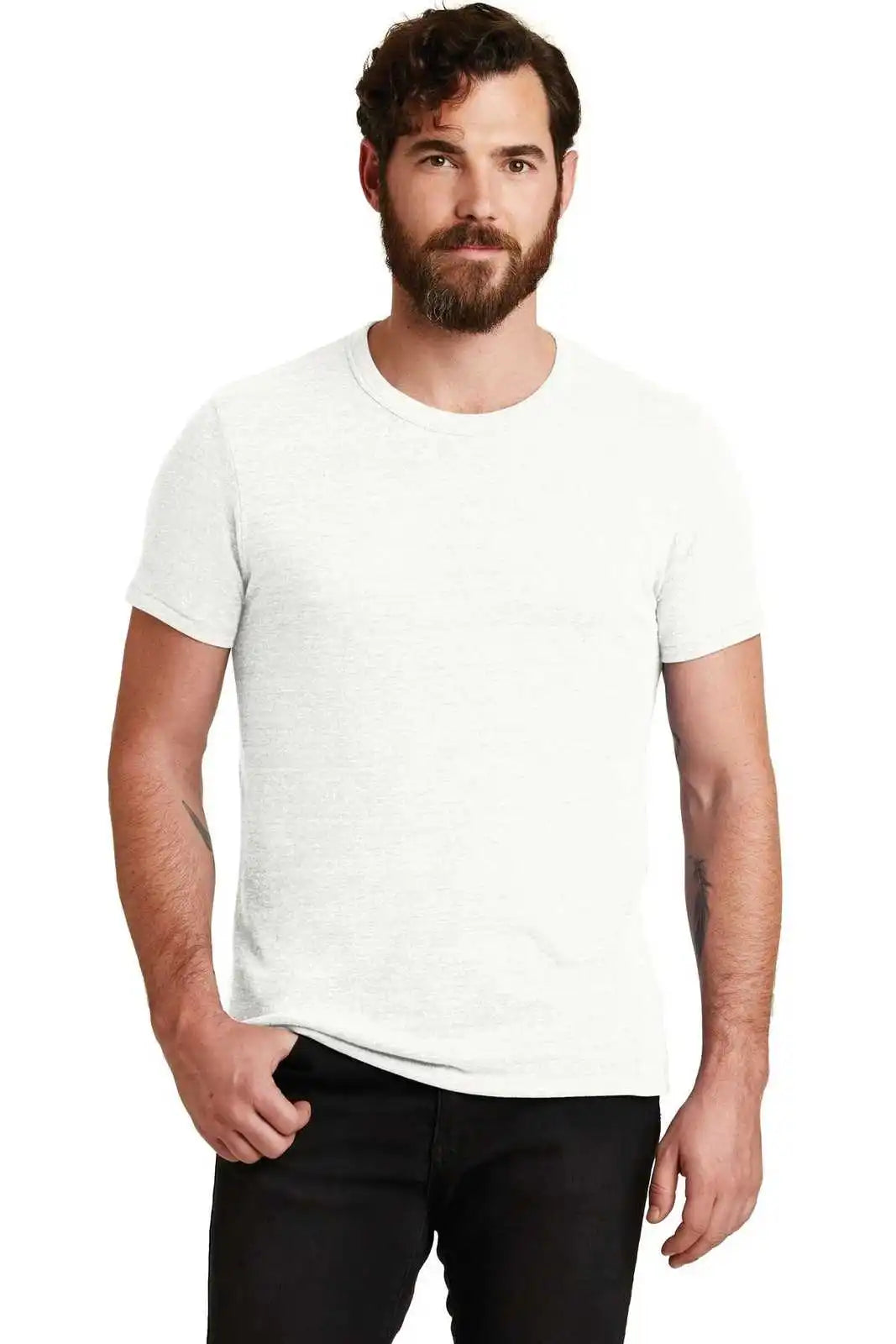 Alternative Aa1973 Eco-jersey Crew T-shirt - Eco Ivory