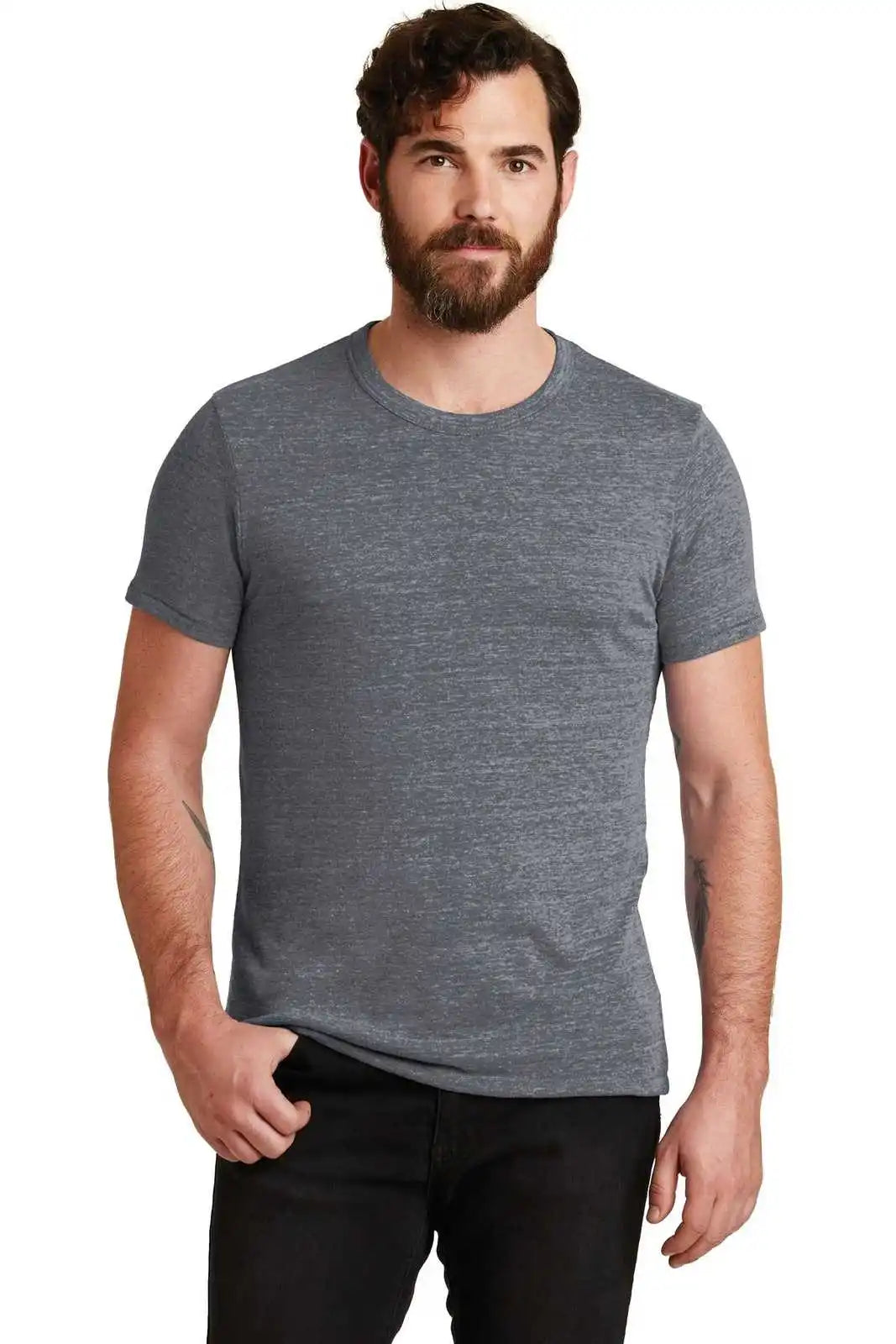 Alternative Aa1973 Eco-jersey Crew T-shirt - Eco Navy