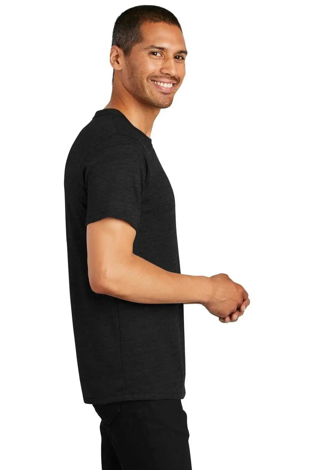 Alternative Aa1973 Eco-jersey Crew T-shirt - Eco True Black