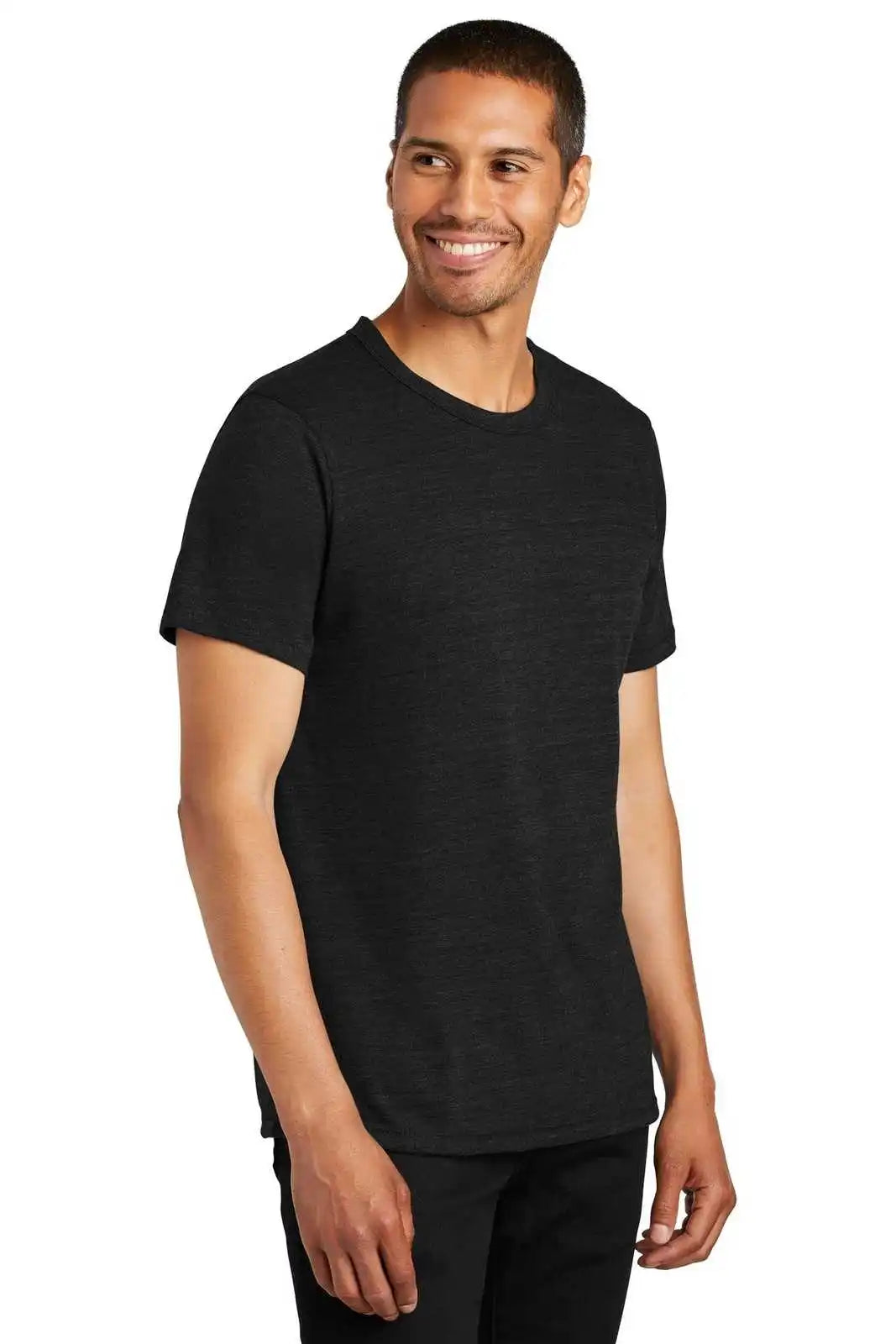 Alternative Aa1973 Eco-jersey Crew T-shirt - Eco True Black