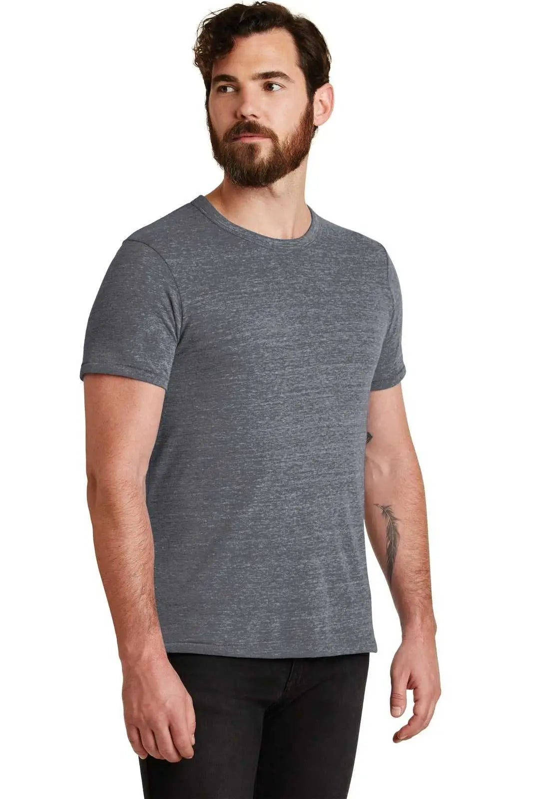Alternative Aa1973 Eco-jersey Crew T-shirt - Eco Navy