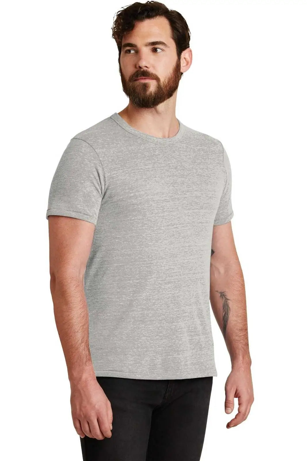 Alternative Aa1973 Eco-jersey Crew T-shirt - Eco Oatmeal Gray